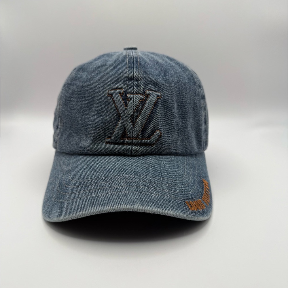 Blue Denim Cap - Picture 4 of 4